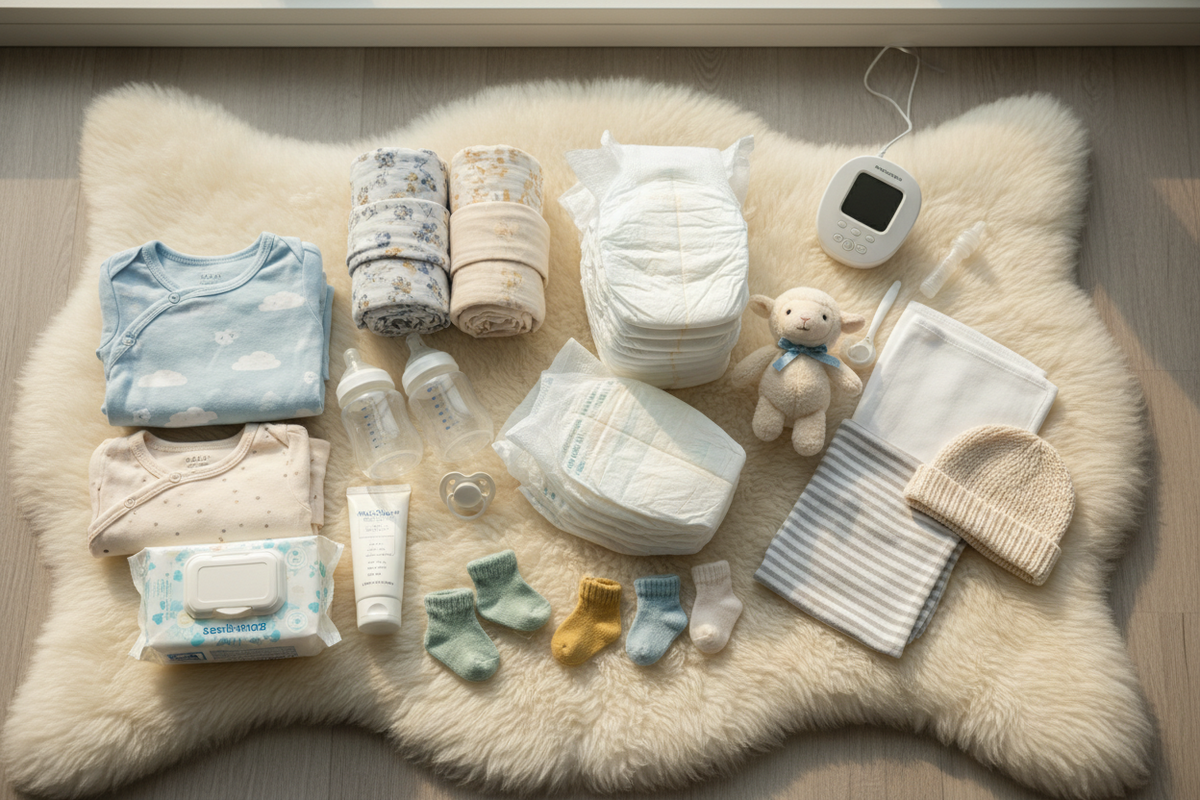 Newborn Baby Essentials Checklist: 30 Must-Have Items for New Parents