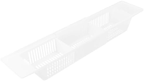 Bathtub Tray Adjustable PP Expandable 22.4 to 35.4 in by TOPINCN