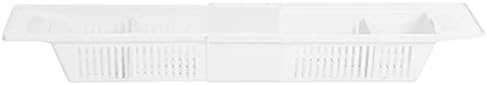 Bath Tray for Toys Stainless Steel Expandable Bathtub Storage Basket - Image 6