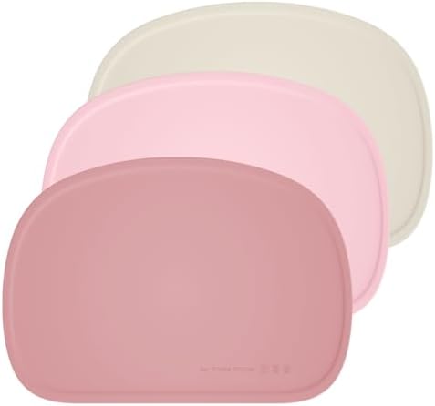 Cuddle Campus Set of 3 Silicone Placemats by CuddleCampus