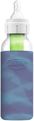 Dr. Brown's Options+ Narrow Glass Bottle Sleeve, 100% Silicone, Glow-in-The-Dark - Image 3