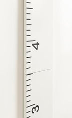 Kate and Laurel Modern 6.5-Foot Growth Chart Wooden Wall Ruler; 8 x 72; White; - Image 5