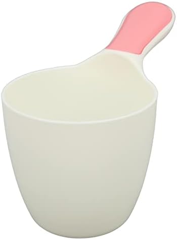 Annad Baby Bath Rinse Cup, Cup Comfortable Handle Bright Color Premium Plastic by Unknown