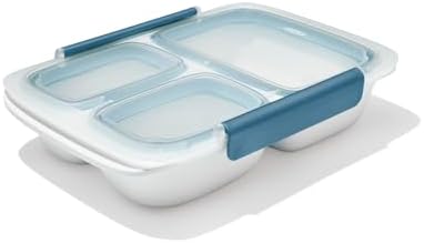 OXO Good Grips Prep & Go 4.1 Cup Divided Food Storage Container -Ocean Blue by Unknown