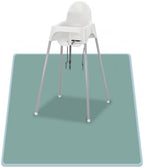Baby Splat Mat for Under High Chair by CoolaPeach