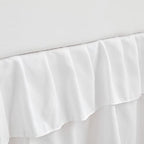 Mini Crib Bedding Set 3 Pieces Baby Boho Quilted Tufted Ruffles Comforter - Image 7
