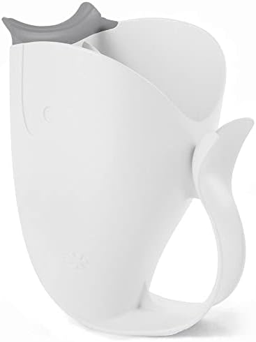Skip Hop Baby Bath Rinse Cup MOBY Tear-free Waterfall Rinser White Age 0+ - Image 4