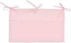 Linen Baby Bedside Hanging Storage Bag, 2 Pockets Organizer - Image 3
