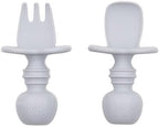 Bumkins Baby Utensils Set, Chewtensils Silicone Spoons by Bumkins