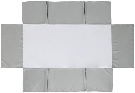 Crib Skirt Dust Ruffle, 100% Egyptian Cotton 400 Thread Count Soft Breathable - Image 7