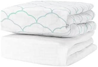 Newton Baby Fitted Crib Sheet 2-Pack, Organic Cotton by newton