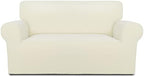 PureFit Stretch Loveseat Covers Fleece Couch Covers by PureFit