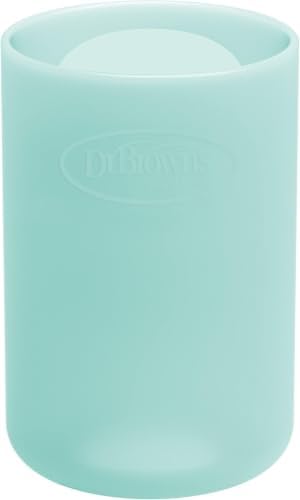 Dr. Brown's Options+ Narrow Glass Bottle Sleeve, 100% Silicone, 4 oz by DrBrowns