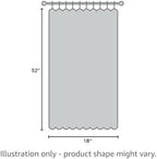 NICETOWN Blackout Valances for Window Living Room, Farmhouse Style Kitchen - Image 6