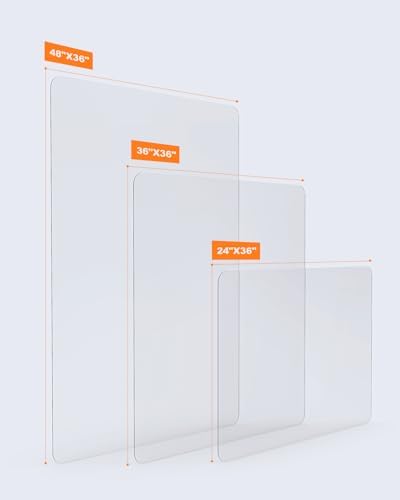 Clear PVC Mat 3x4ft, 2mm Thick Soft Vinyl Mat - Image 2