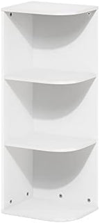 Furinno PASIR Book Shelf, 3-Tier Corner Bookshelf by Furinno-FitsYourSpaceFitsYourBudget
