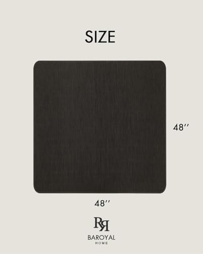 BARoyal Office Chair Mat for Hardwood Floor Under Desk Computer Rolling Chair - Image 2