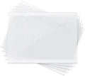 100 Pack Clear Disposable Placemats Sticky Transparent Table Mat Tray Cover by Sawysine