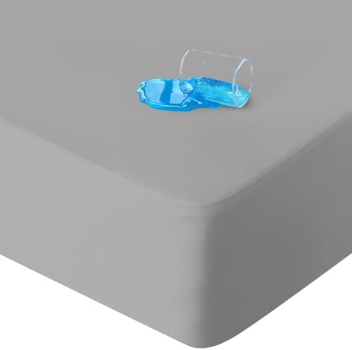 King Mattress Protector Waterproof Fitted by Bilobanbabybedding