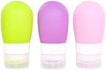 Mziart Travel Bottles for Toiletries, TSA Approved 2oz Silicone Travel Size by Mziart
