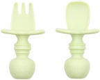 Bumkins Baby Utensils Set, Chewtensils Silicone Spoons by Bumkins