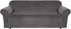 H.VERSAILTEX Stretch Velvet Sofa Covers by HVERSAILTEX