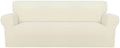PureFit Stretch Couch Covers for Sofa Large Sofa Slipcovers Ivory by PureFit