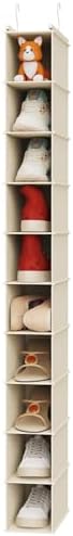 MAX Houser 10-Shelf Hanging Shoe Shelf Organizer - Image 5