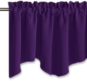 NICETOWN Blackout Window Curtain Valance - Image 2