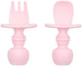 Bumkins Baby Utensils Set, Chewtensils Silicone Spoons by Bumkins