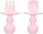 Bumkins Baby Utensils Set, Chewtensils Silicone Spoons by Bumkins