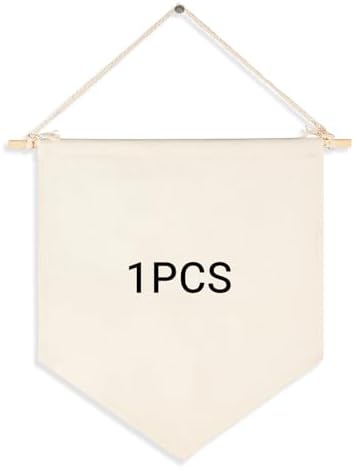 1/3/10Pcs Blank Wall Canvas Banners-Decorative DIY Wall Decor, Baby Shower by DCLOVERY