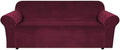 H.VERSAILTEX Stretch Velvet Sofa Covers by HVERSAILTEX