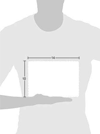 Disposable Paper Placemats – Premium, 50 Pack of White Scalloped Edge Placemats - Image 3