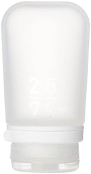 humangear GoToob+ | Refillable Silicone Travel Bottle | Locking Lid | Food-Safe by humangear