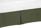 Sweet Jojo Designs Dark Green Boy Baby Crib Bed Skirt Nursery Dust Ruffle by SweetJojoDesigns