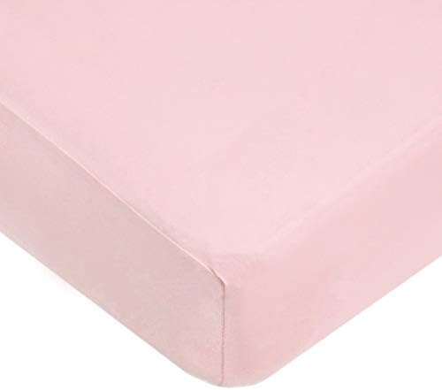 American Baby Company Cotton Fitted Crib Sheet 52x28 by AmericanBabyCompany