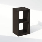 Furinno Cubic Extra Thick 2-Cube Closet Organizers and Storage, Dark Oak - Image 7