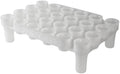 24-Bottle Wine Bottle Drying Rack | Stackable | White by FASTRACK