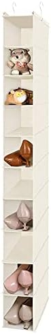 MAX Houser 10-Shelf Hanging Shoe Shelf Organizer, Hanging Shoe Storage by MAXHouser