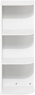 Furinno PASIR Book Shelf, 3-Tier Corner Bookshelf - Image 4
