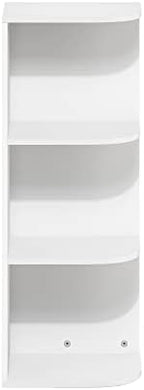 Furinno PASIR Book Shelf, 3-Tier Corner Bookshelf - Image 4