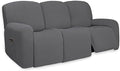 PureFit Super Stretch 3 Seats Recliner Sofa Couch Cover by PureFit