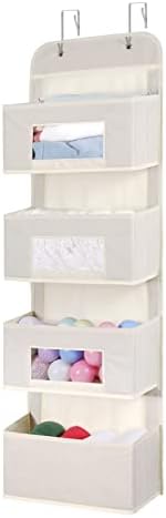 MAX Houser 4-Shelf Over The Door Hanging Organizer - Image 3