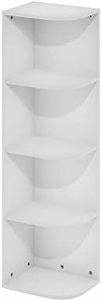 Furinno Pasir 4-Tier Corner Open Shelf Bookcase - Image 6