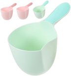 4pcs Plastic Bath Rinse Cup Water Scoop Ladle by HOLIDYOYO