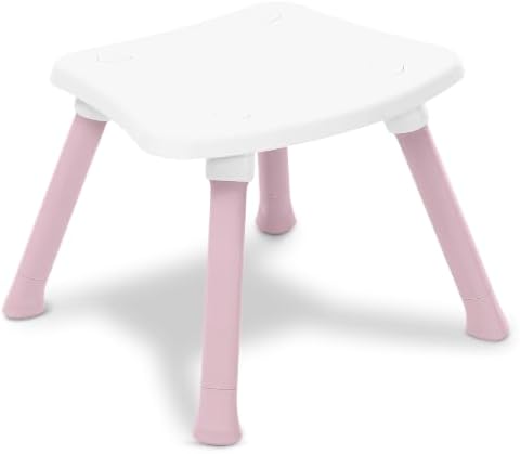 Jeep Milestone 6-in-1 Convertible High Chair by Delta Children, Light Pink - Image 7