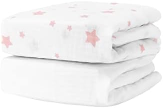 Newton Baby Fitted Crib Sheet 2-Pack, Organic Cotton by newton