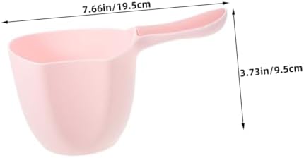 4pcs Plastic Water Scoop Cup for Bath and Shampoo - Image 2