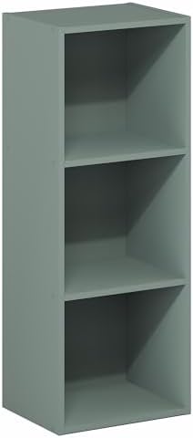 Furinno LUDER Book Shelf, 3-Cube Bookshelf, Bookcase - Image 6